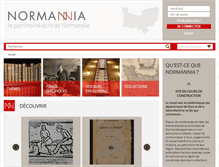 Tablet Screenshot of normannia.info